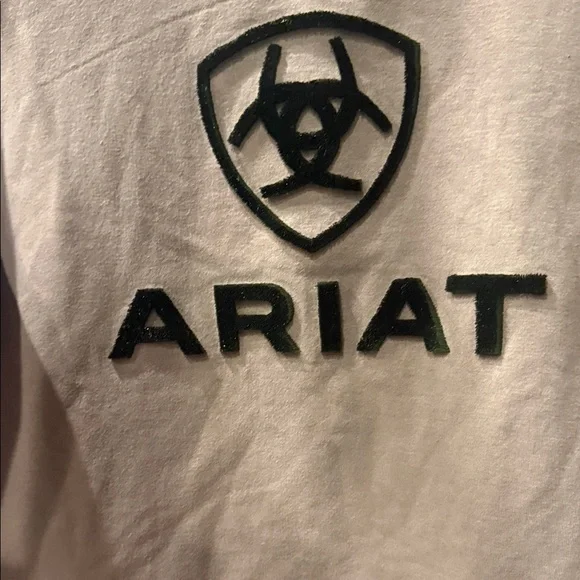 NWT Ariat Logo Sweatshirt Green Crewneck Pullover Women’s Size Small - Picture 4 of 6